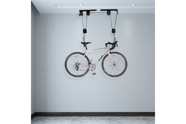 How to Hang a Bike in the Garage StepByStep Instructions Wayfair